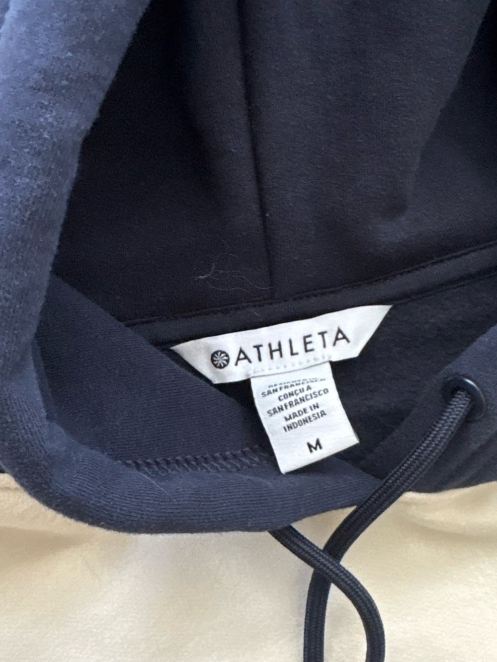 Athleta forever fleece hoodie sz Medium - Picture 3 of 10
